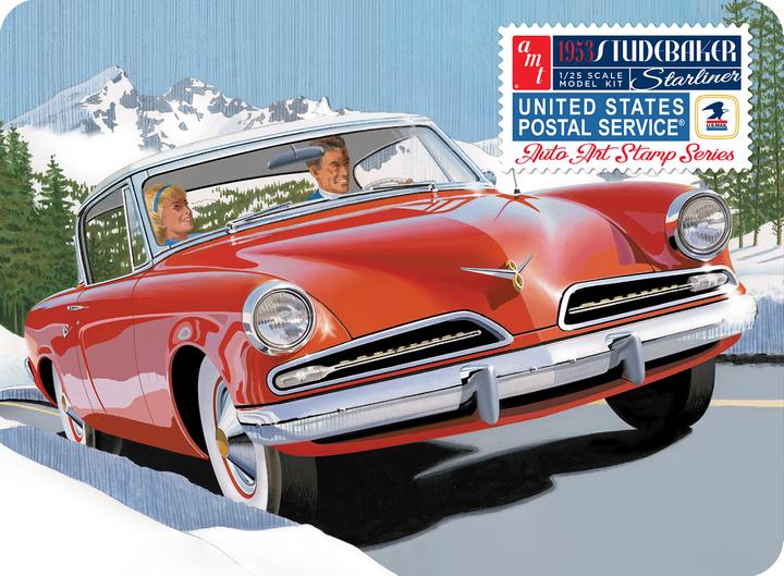 1/25 1953 Studebaker Starliner USPS Collectible Tin