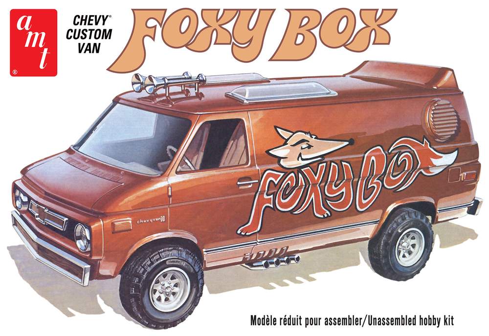 1/25 1975 Chevy Van Foxy Box