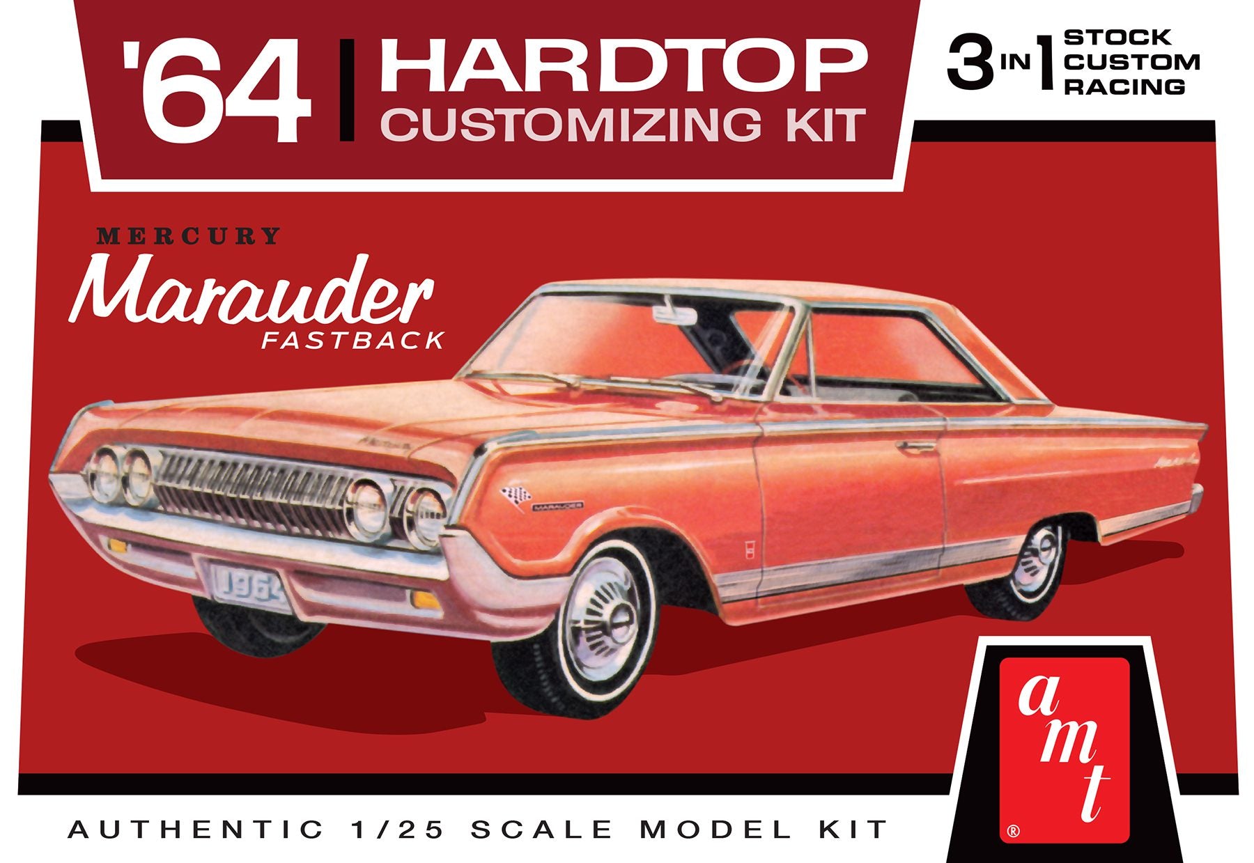 1/25 1964 Mercury Marauder Hardtop (3 'n 1)