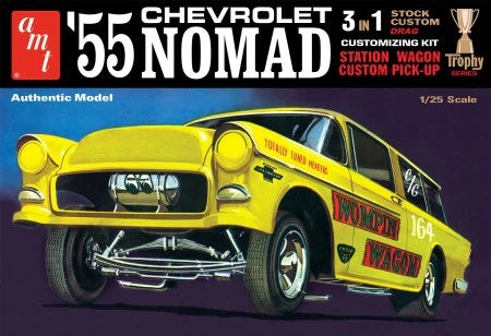 1/25 1955 Chevy Nomad (3 'n 1) Stock, Custom or Drag