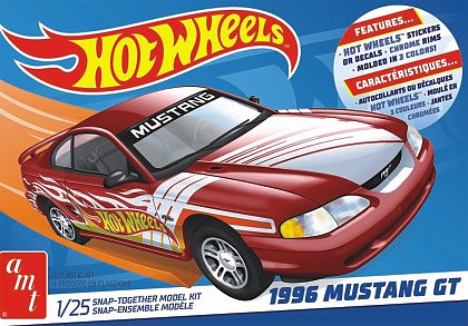 1/25 1996 Ford Mustang GT Hot Wheels (Snap)