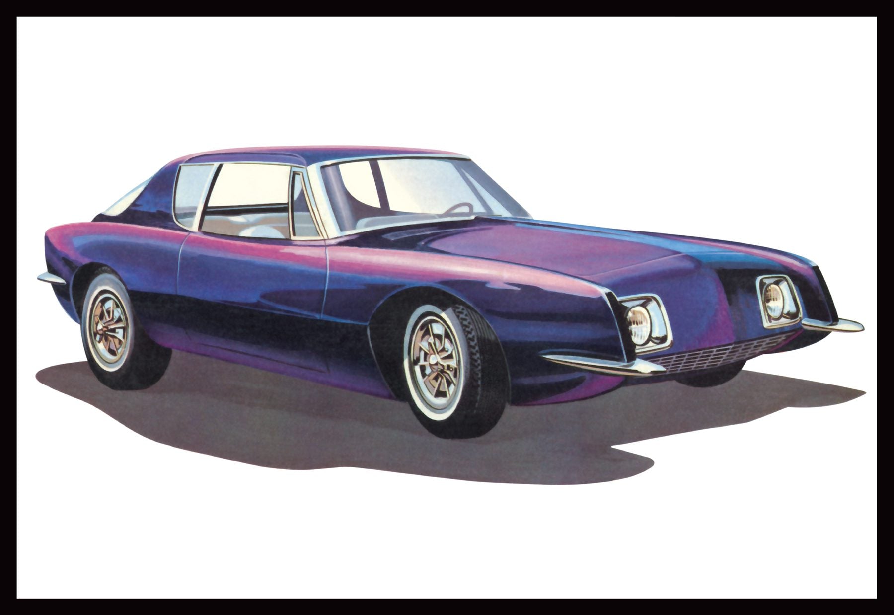 1/25 1963 Studebaker Avanti (3 'n 1) Stock, Custom, Drag