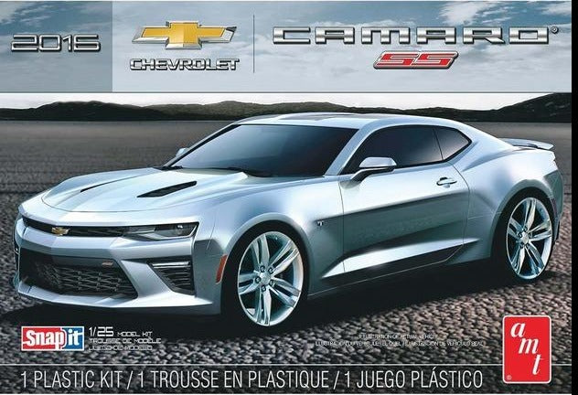 1/25 2016 Chevy Camaro SS Snap Kit Black