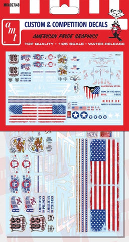 1/25 American Pride Graphics Custom Decals