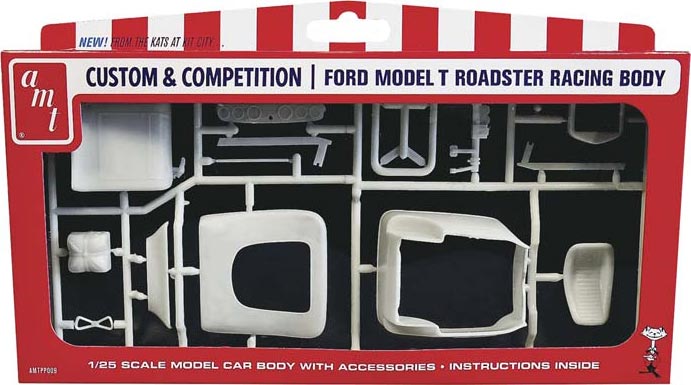 1/25 Ford Model T Roadster Racing Body Parts Pack