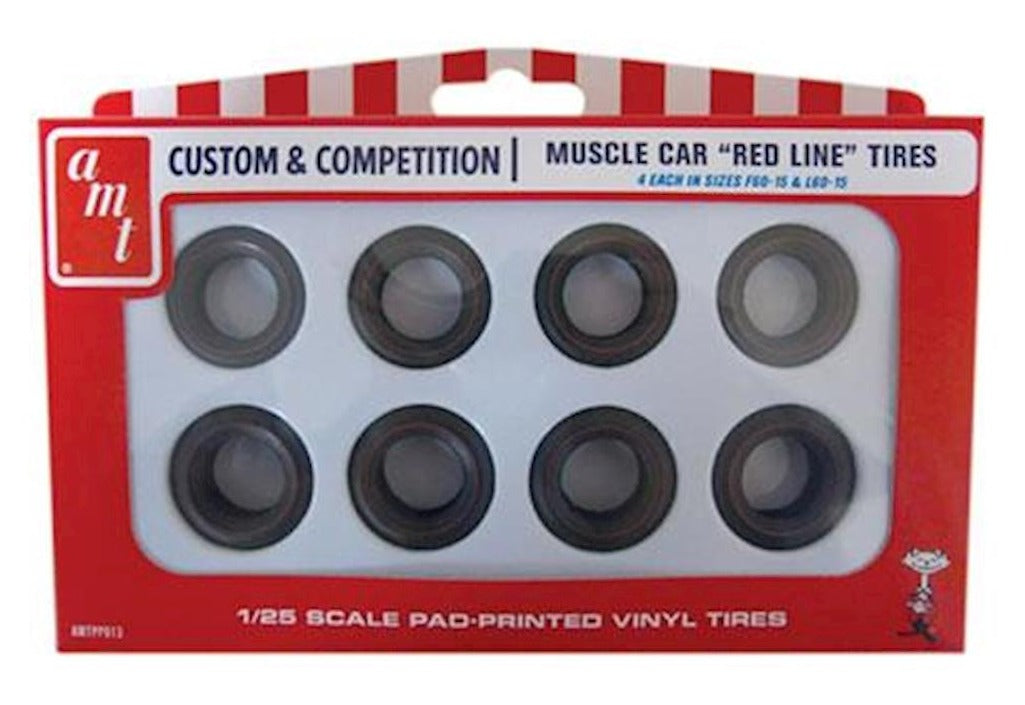 1/25 Red Line Tires Parts Pack