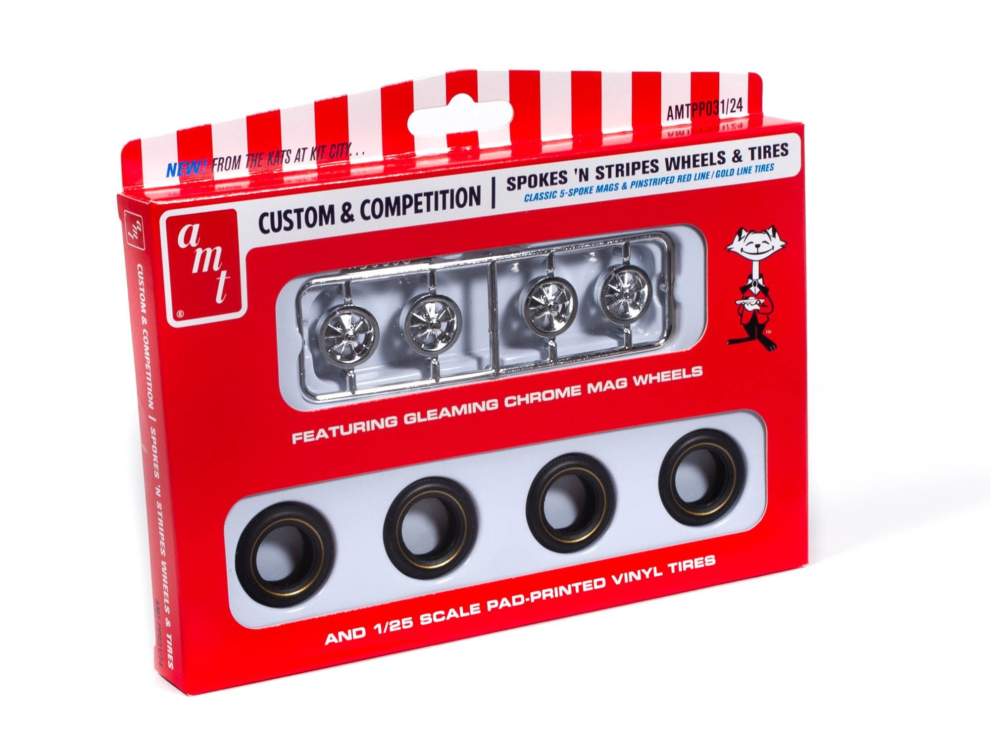 1/25 Spokes & Stripes Wheels & Tire