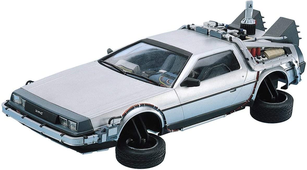 ■1/64【FUTURE　THEME　 SERIES　02】LED2COLOR Back to the Future 2 DeLorean Time Machine and lighting kit