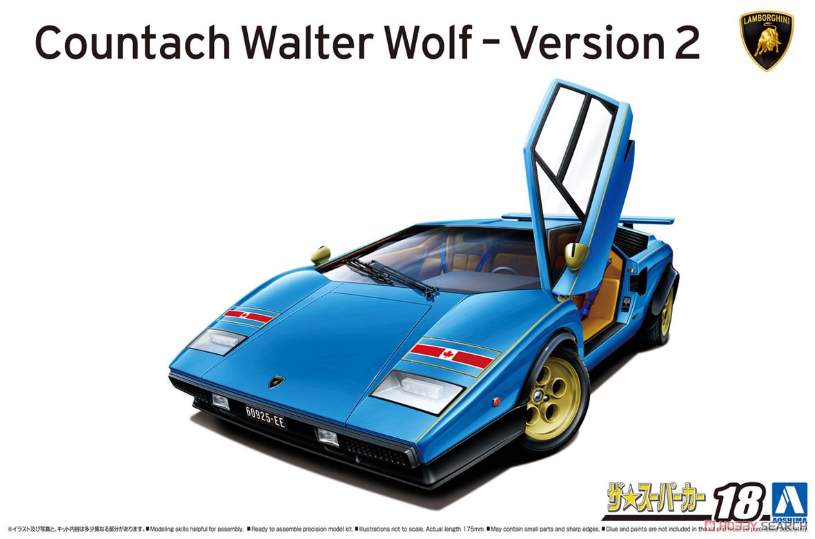 1/24 1976 Wolf Countach V2