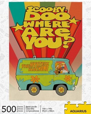 Scooby Doo Where Are You? 500pc Puzzle