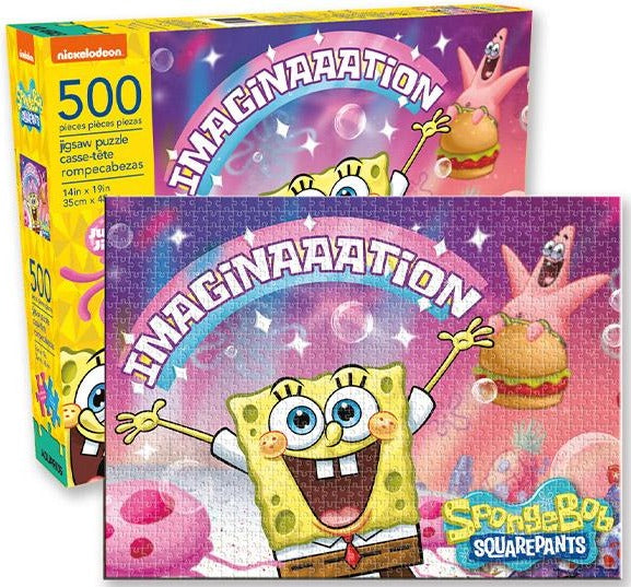 Spongebob Imagination 500pc Puzzle