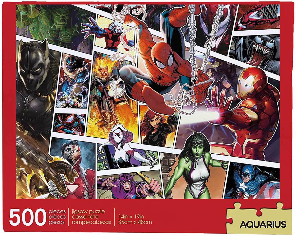 500pc Marvel Panels Puzzle