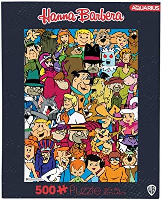 Hanna Barbera Cast 500pc Puzzle