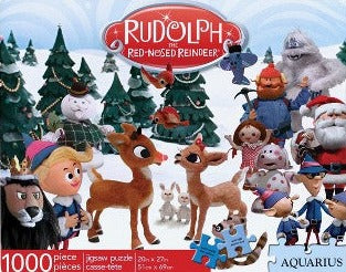 Rudolf Red Nosed Reindeer 1000pc Puzzle – Hobby Express Inc.