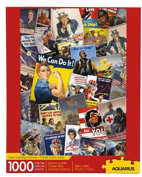 1000pc War Posters Puzzle