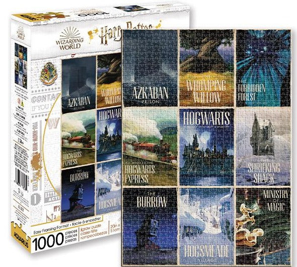Harry Potter Travel Posters 1000pc Puzzle
