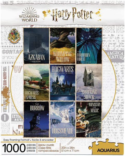 Harry Potter Travel Posters 1000pc Puzzle