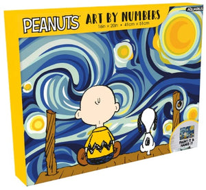 Peanuts Starry Night Paint By Number