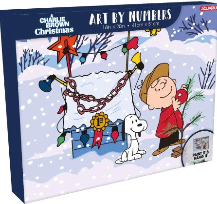 Charlie Brown Christmas Paint By Number