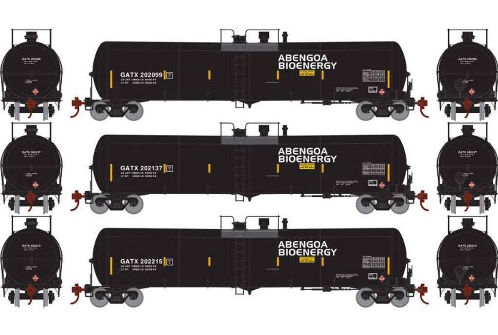 HO Tankcars GATX (3)