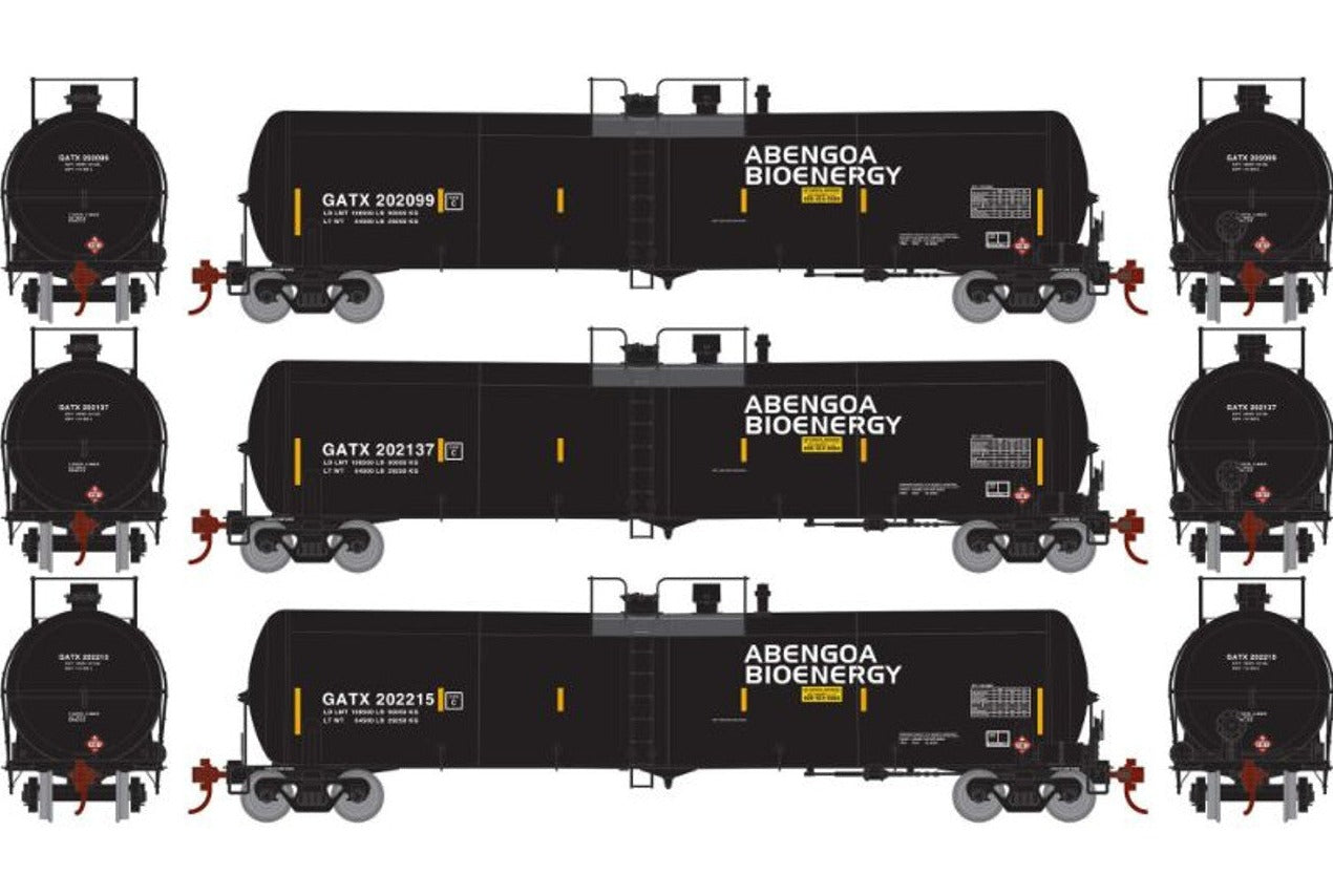 HO Tankcars GATX (3)