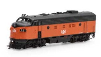 HO F7A With DCC & Sound, B&LE/Freight #721A