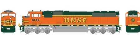 HO SD60M, BNSF/Heritage II #8186