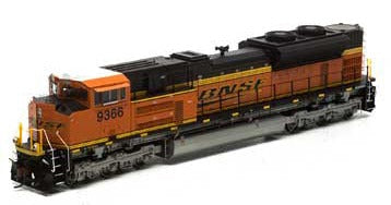 HO SD70ACe with DCC & Sound, BNSF #9366