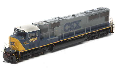 HO SD70M with DCC & Sound, CSX/Spirit of Tampa #4688