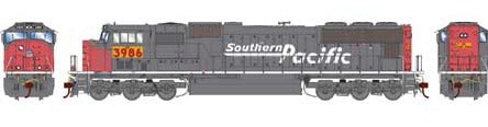 HO SD70M with DCC & Sound Union Pacific/ Yellow ex Southern Pacific #3986