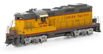 HO GP9 Phase III with DCC & Sound, UP #341