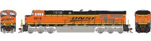 HO ES44AC with DCC and Sound BNSF with PTC #5915