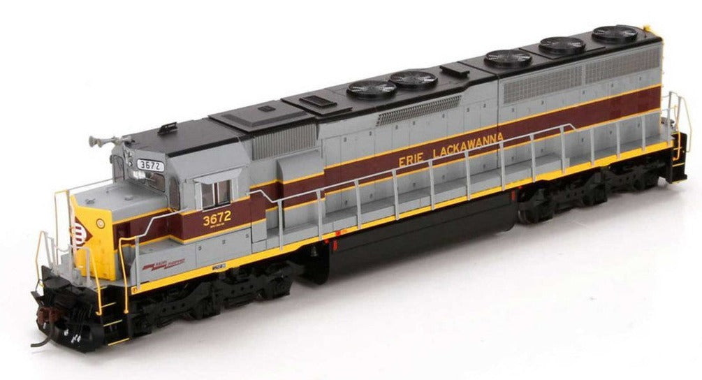 HO SD45-2 with DCC & Sound, Erie Lackawanna #3672