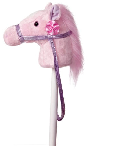 Ride-On - 37" Giddy Up Stick Pony - Pink