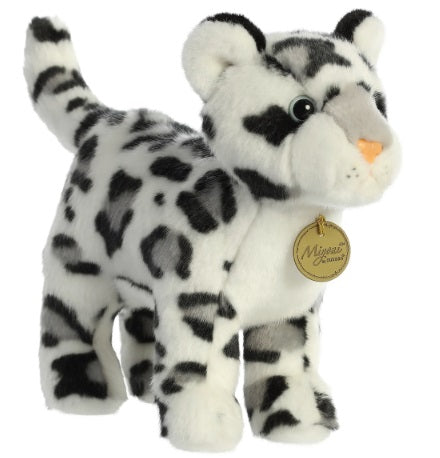 Miyoni - 10" Snow Leopard Plush
