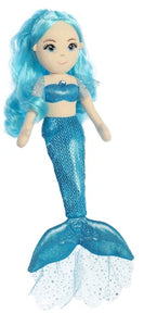 Sea Sparkles - 14" Aquamarine Mermaid