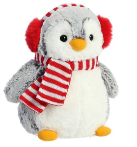Holiday - 9" Winter Outfit Pom Pom Penguin