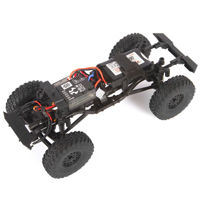 1/24 SCX24 Jeep Wrangler 4WD RTR Scale Mini Crawler (White) w/2.4