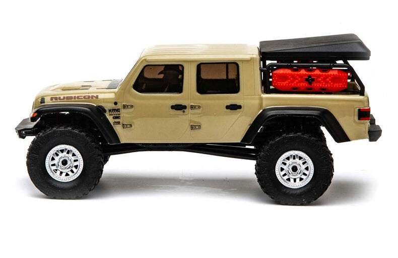 1/24 SCX24 Jeep JT Gladiator 4WD RTR Scale Mini Crawler (Beige) w/2.4GHz Radio