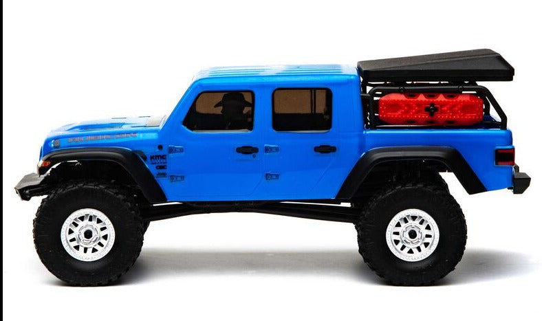 1/24 SCX24 Jeep JT Gladiator 4WD RTR Scale Mini Crawler (Blue) w/2.4GHz Radio