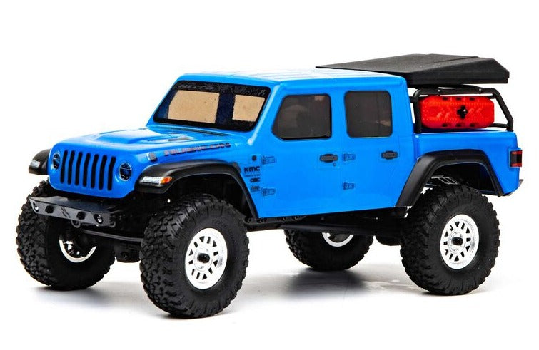 1/24 SCX24 Jeep JT Gladiator 4WD RTR Scale Mini Crawler (Blue) w/2.4GHz Radio