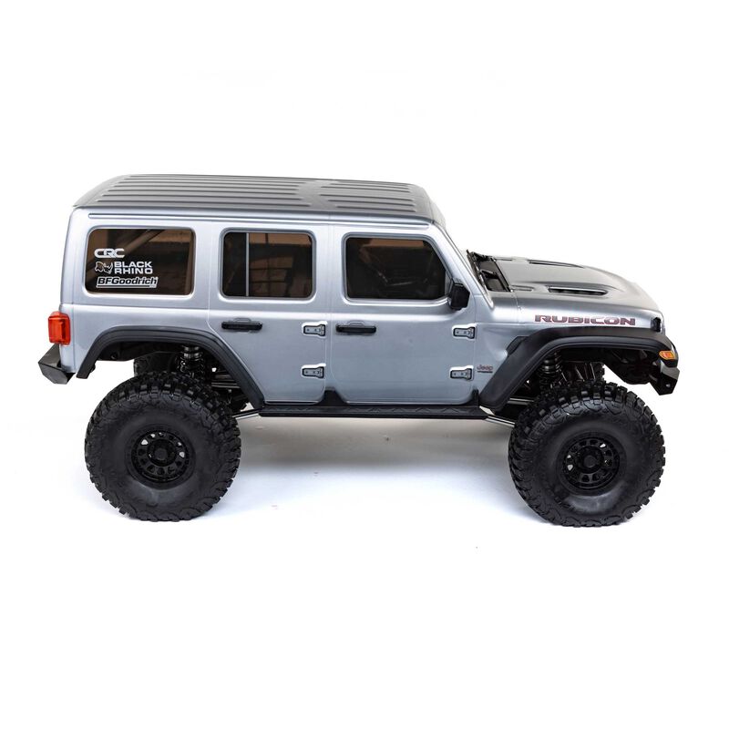 1/6 SCX6 Jeep JLU Wrangler 4X4 RTR Brushless Rock Crawler, Silver
