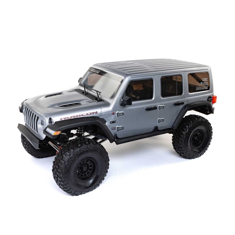 1/6 SCX6 Jeep JLU Wrangler 4X4 RTR Brushless Rock Crawler, Silver