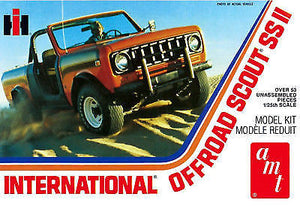 1/25 Scale International Scout II Plastic Model Kit