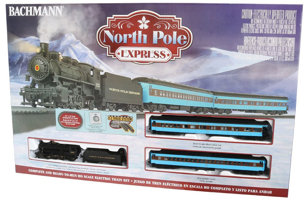 North Pole Express train set in box.
