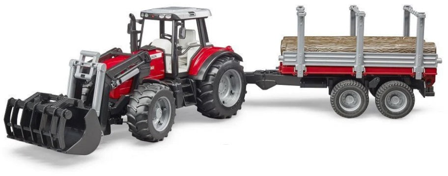 Massey Ferguson 7480 w Trailer