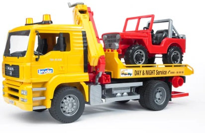 MAN TGA Tow Truck w/4x4 Vehicl
