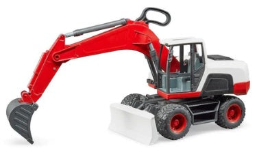1/16 Excavator Wh/Red