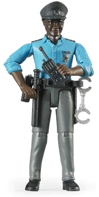 POLICEMAN DARK SKIN W/ACCYS