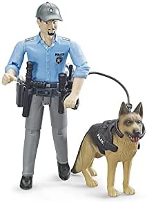 bworld Police Officer with Dog